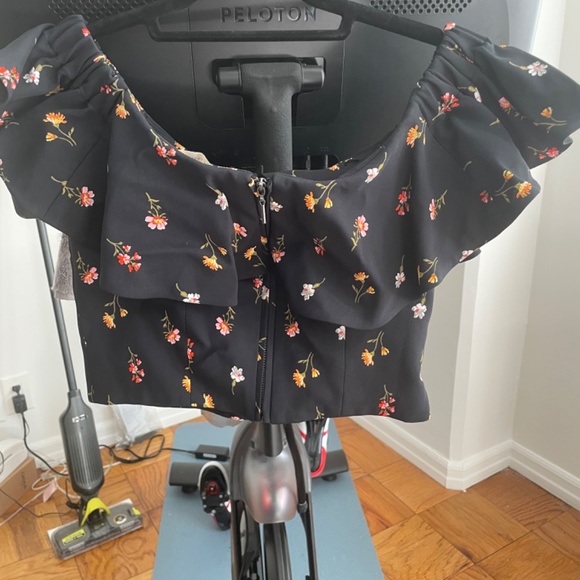 Rebecca Taylor Off Shoulder Floral top - Picture 5 of 5